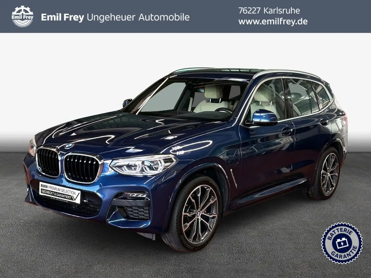 BMW X3 X3 xDrive30e Aut. M Sport Blau - 1