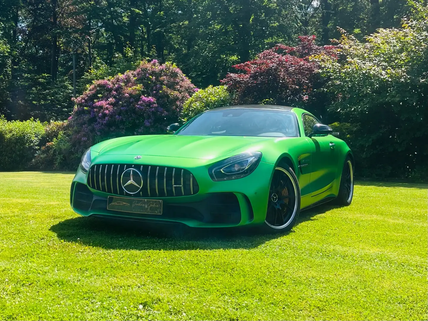 Mercedes-Benz AMG GT 4.0 V8 BiTurbo R garantie 12 mois voiture Belge Vert - 1