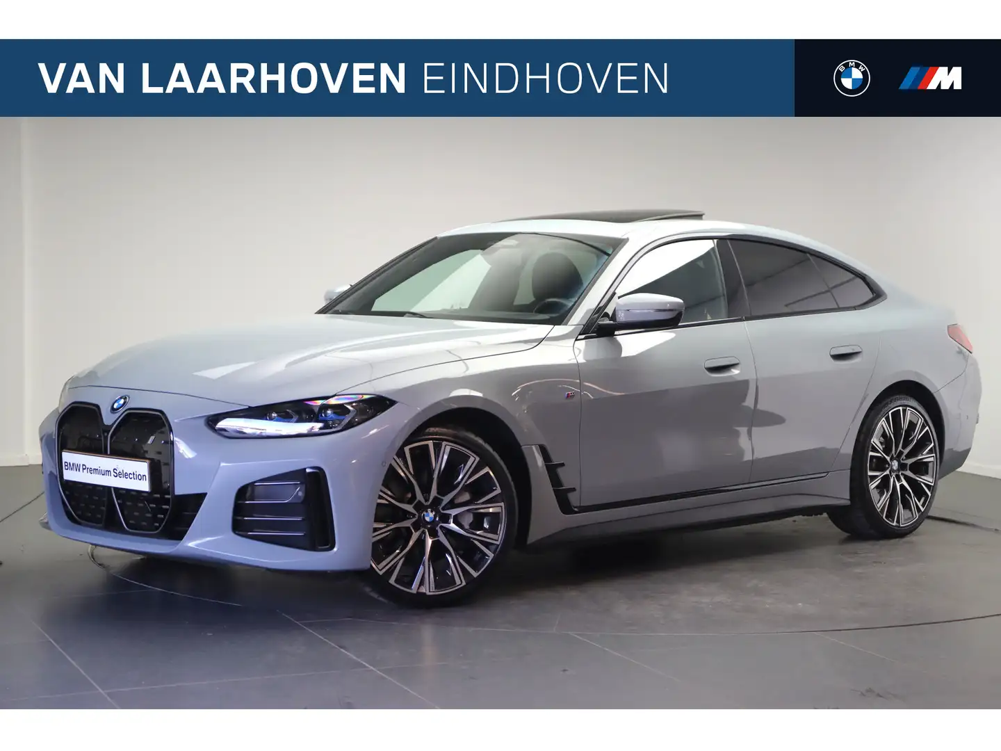 BMW i4 eDrive40 High Executive M Sport / Schuif-kanteldak Grau - 1