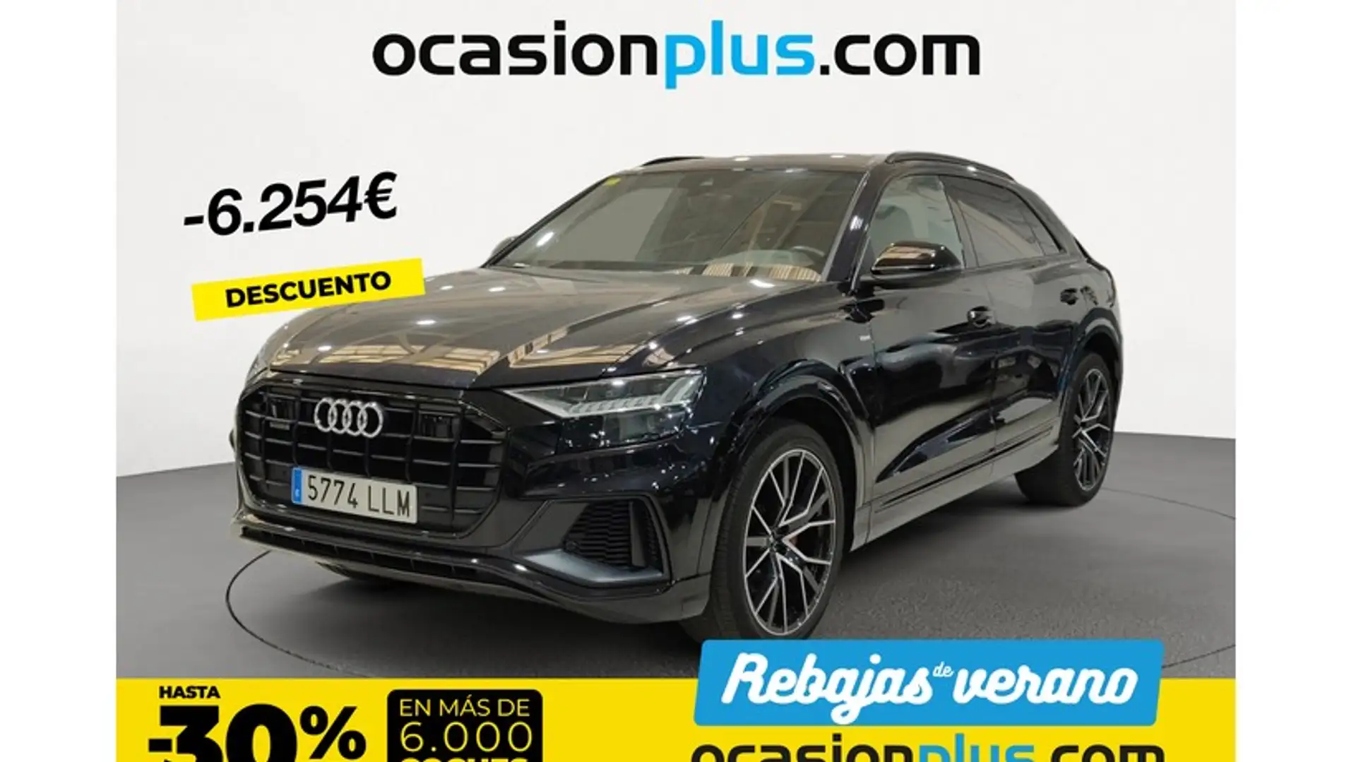 Audi Q8 50 TDI quattro tiptronic Noir - 1