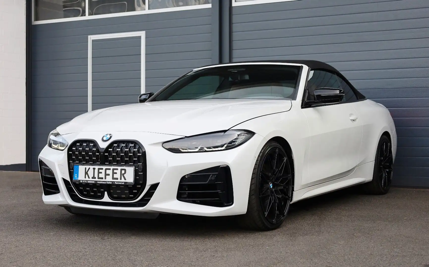 BMW M440i Cabrio/HK/ACC/HUD/360°/AIRSCARF/APPLE/R20 Alb - 2