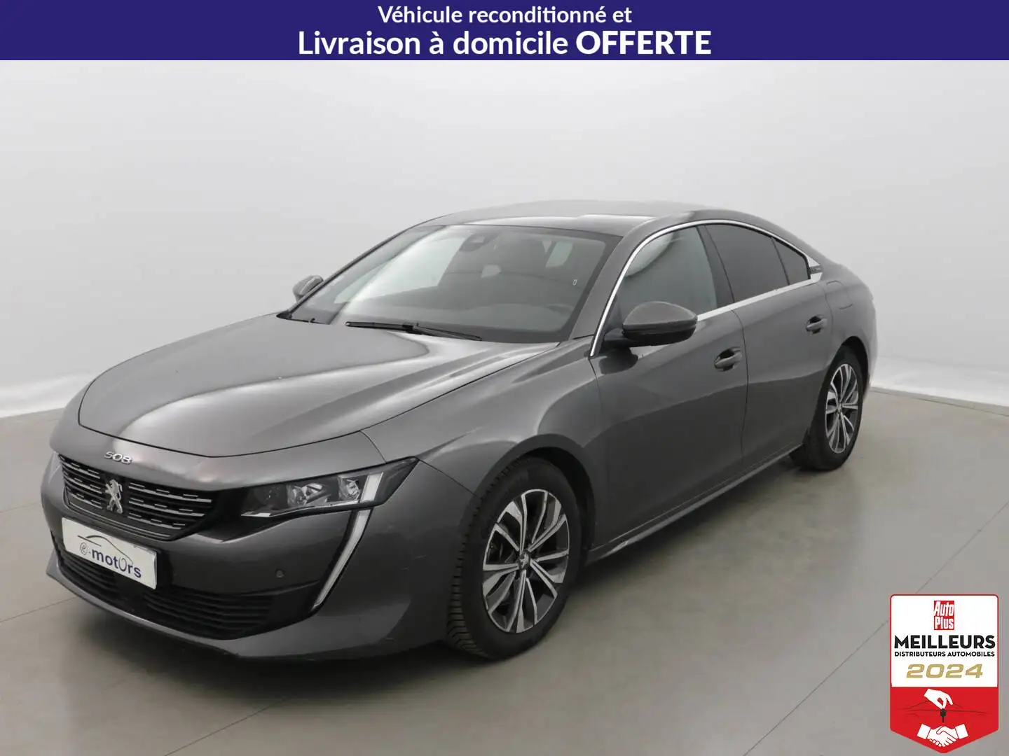 Peugeot 508 Hybrid 225e-EAT8 Allure Pack Gris - 1