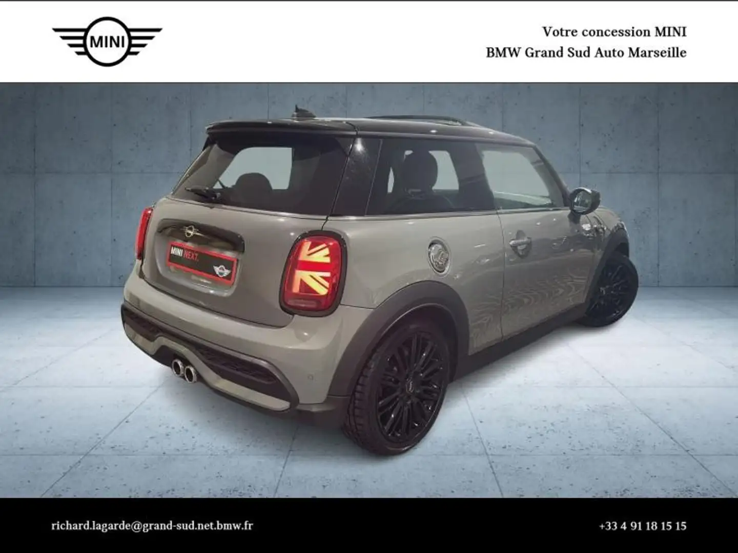 MINI Cooper S Cooper S 178ch Edition Camden BVA7 Gris - 2