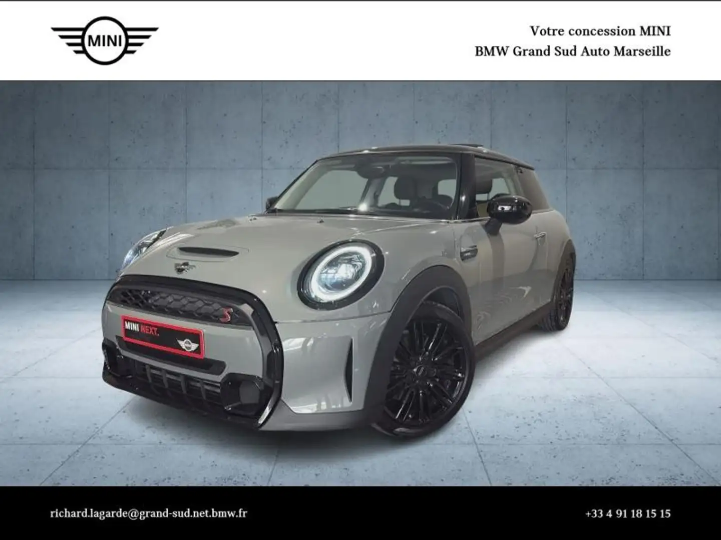MINI Cooper S Cooper S 178ch Edition Camden BVA7 Gris - 1