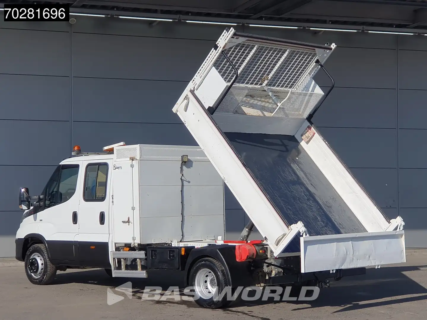 Iveco Daily 70C18 3.0L Kipper Dubbel Cabine Dubbellucht 3,5t T Wit - 2
