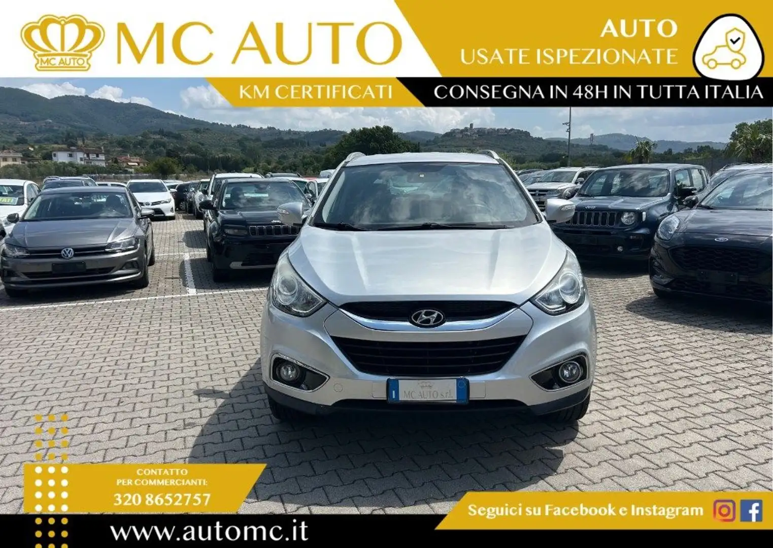 Hyundai iX35 2.0 CRDi 184CV 4WD Argento - 2