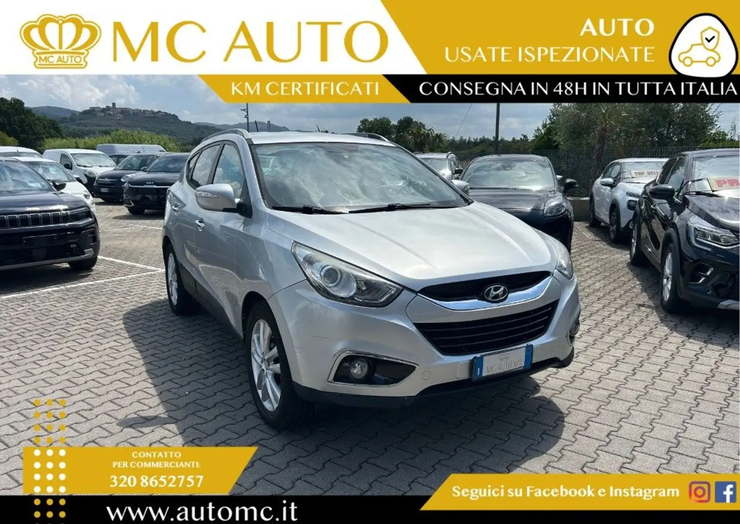 Hyundai iX35 2.0 CRDi 184CV 4WD Argento - 1