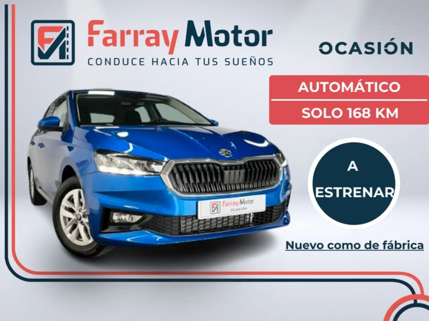 Skoda Fabia 1.0 TSI Selection DSG 85kW Azul - 1