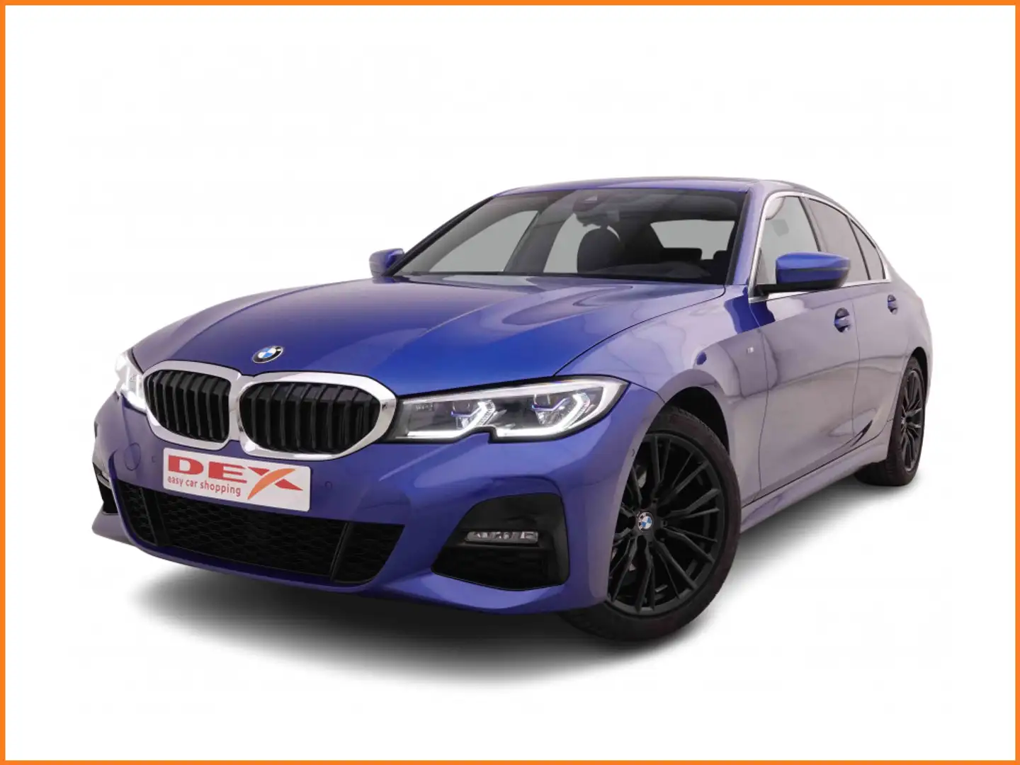 BMW 320i 184 Steptronic M-Pack + Laser +Sunroof + HUD  Blauw - 1