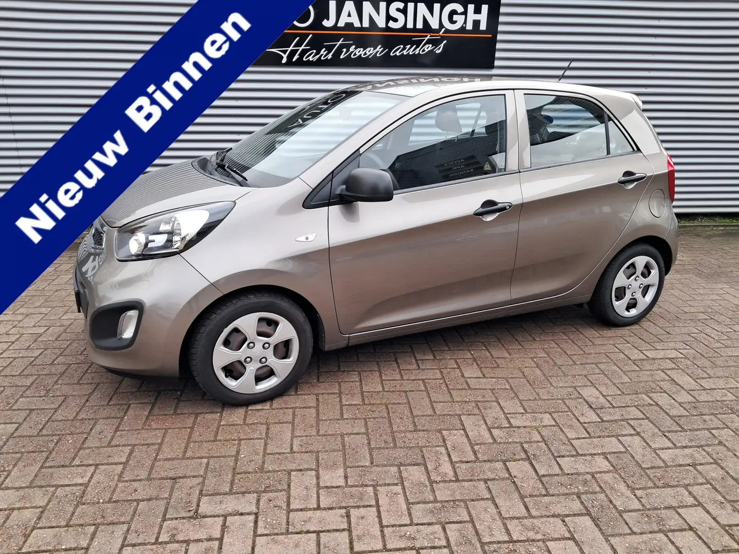 Kia Picanto 1.0 CVVT Comfort Pack | Airco | Ndl auto | Zeer we Brun - 1