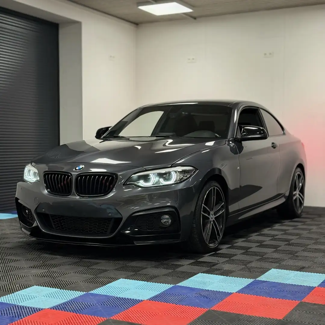 BMW 220 Coupé 220iAS Grijs - 2