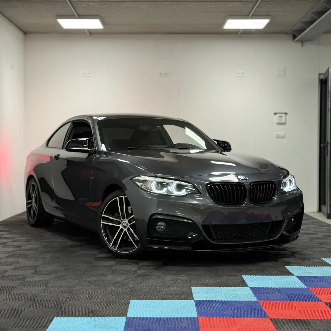 BMW 220 Coupé 220iAS Grijs - 1