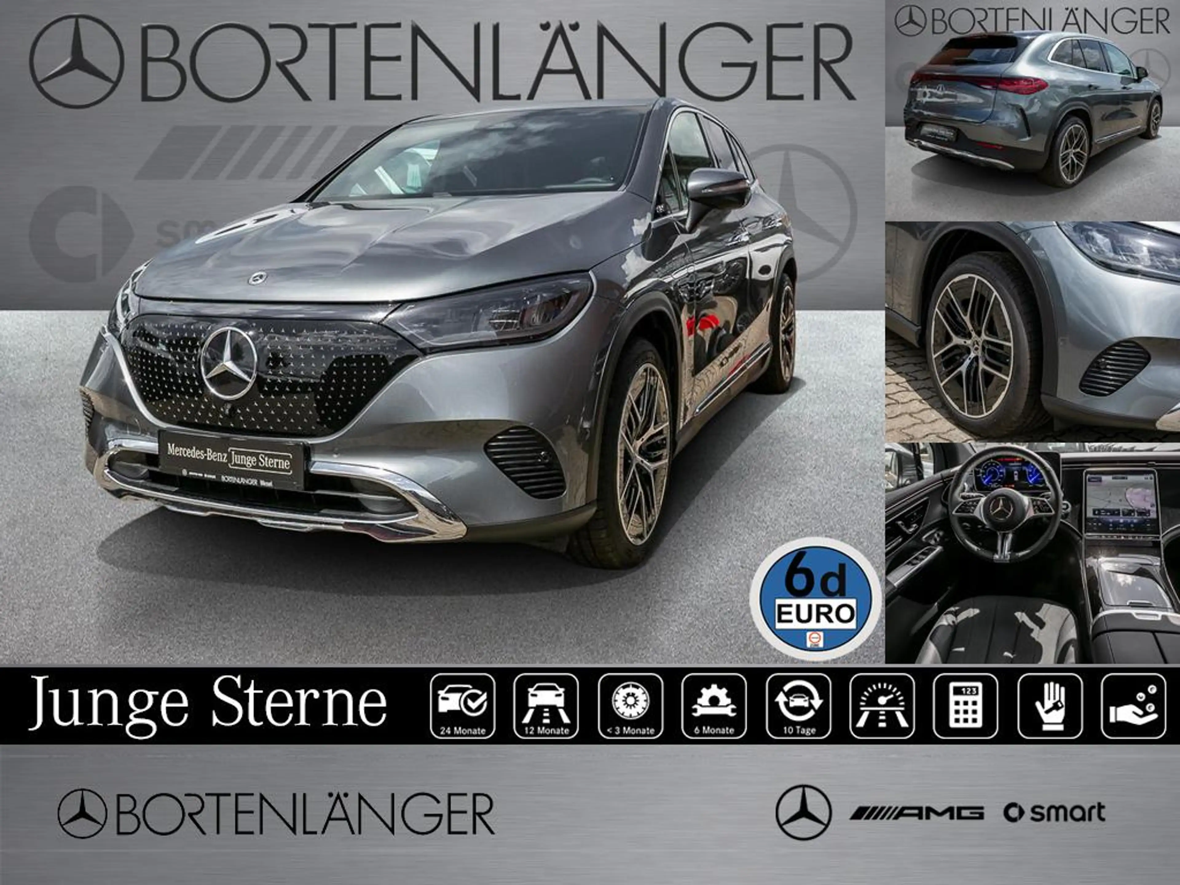 Mercedes-Benz EQE SUV + Advanced Plus AHK Hinterachslenk.