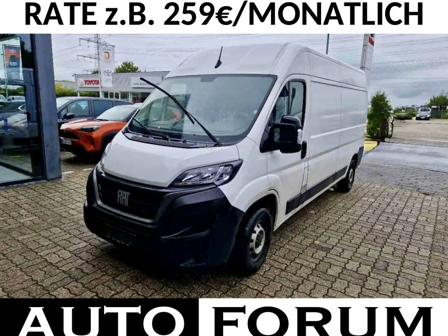 Fiat Ducato 2.2 D L4H2 3,5t KLIMA CAM PDC 3-SITZER Weiß - 1