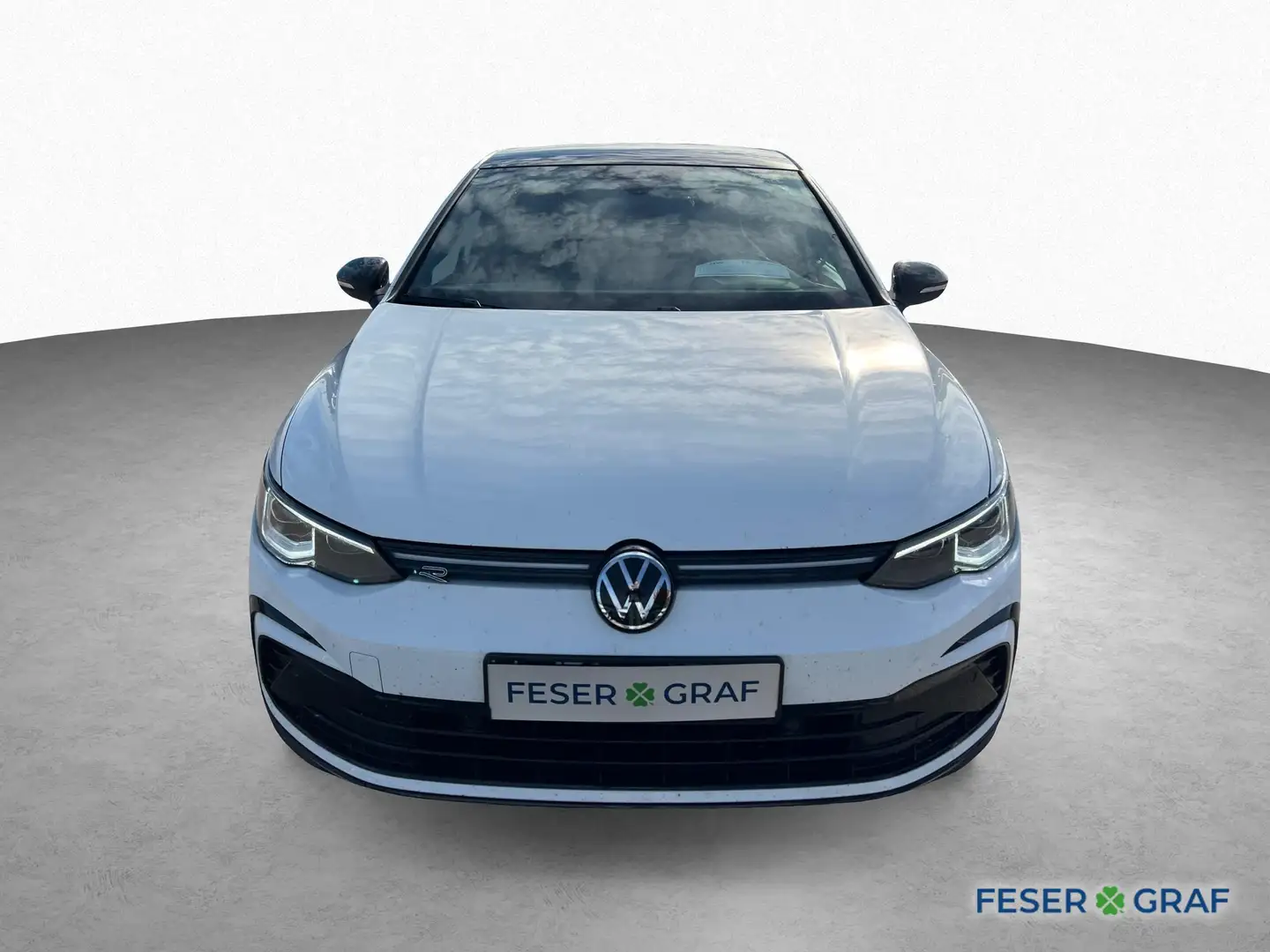 Volkswagen Golf VIII R-Line 1.5 eTSI DSG BLACK STYLE*MATRIX Blanc - 2
