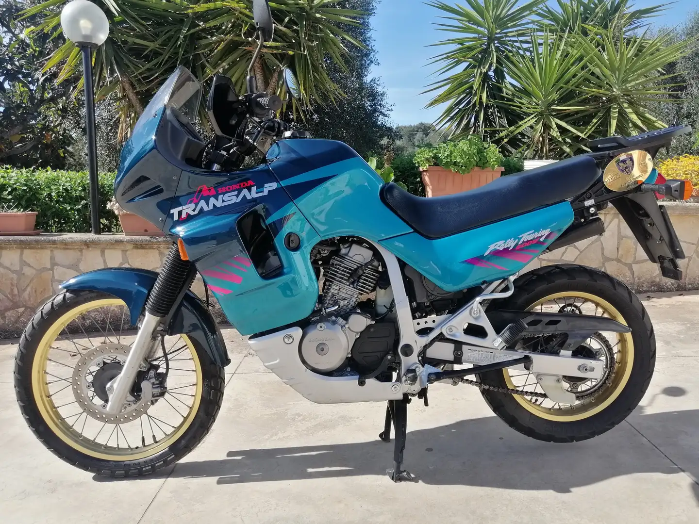 Honda Transalp Modrá - 2