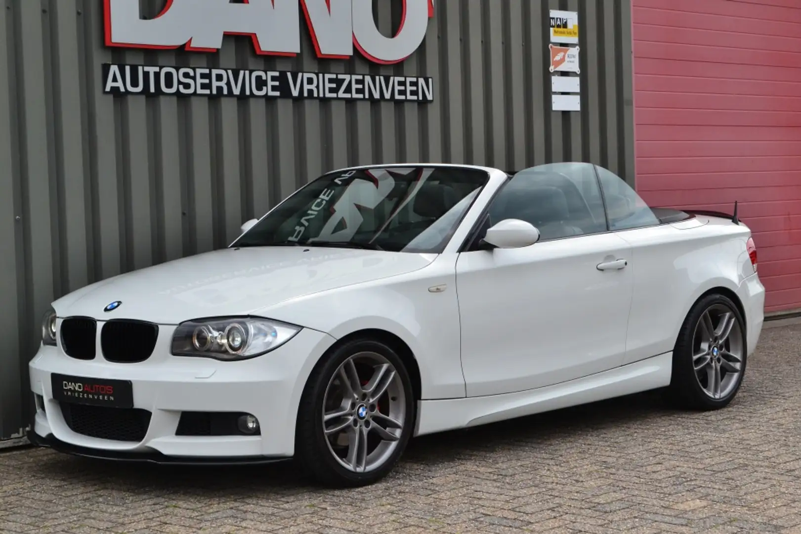 BMW 125 1-serie Cabrio 125i High Executive M-Pakket Leer/N Blanc - 1