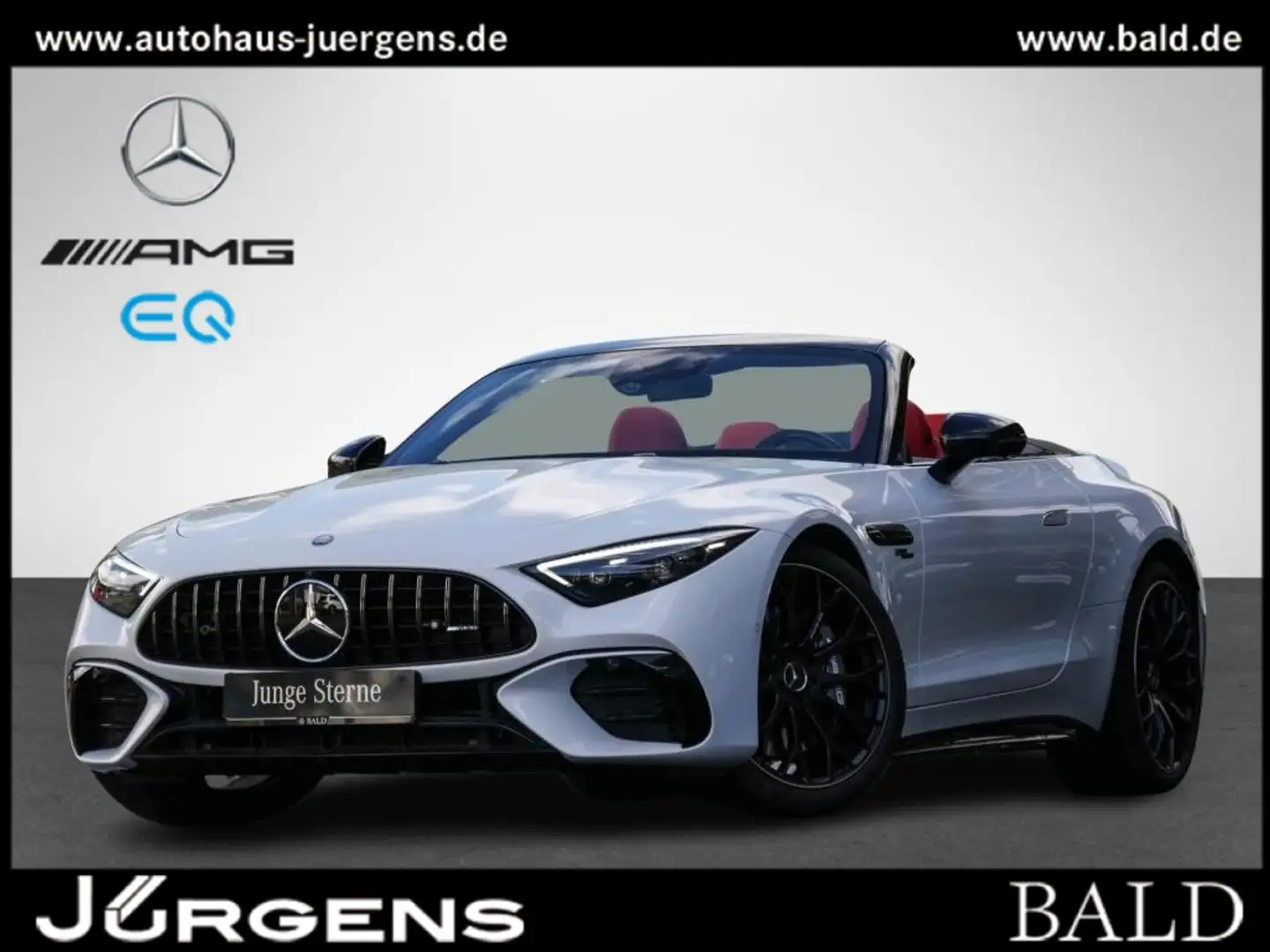 Mercedes-Benz SL 43 AMG V8-Styling/Distr/HA-Len/Night/Burm/360 Blanc - 1