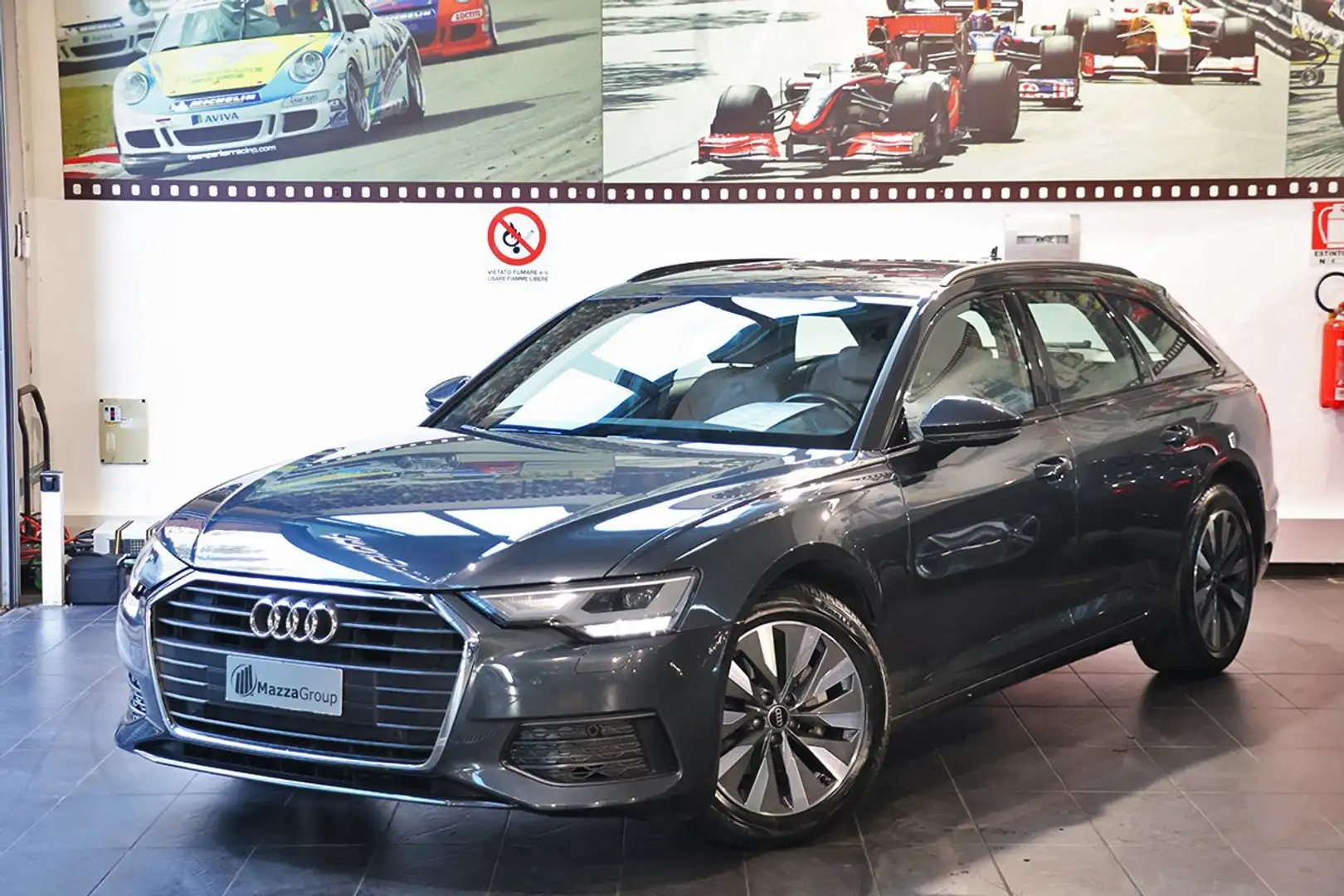 Audi A6 40 TDI Avant S-Tronic Business Plus - PELLE/18" Gris - 1