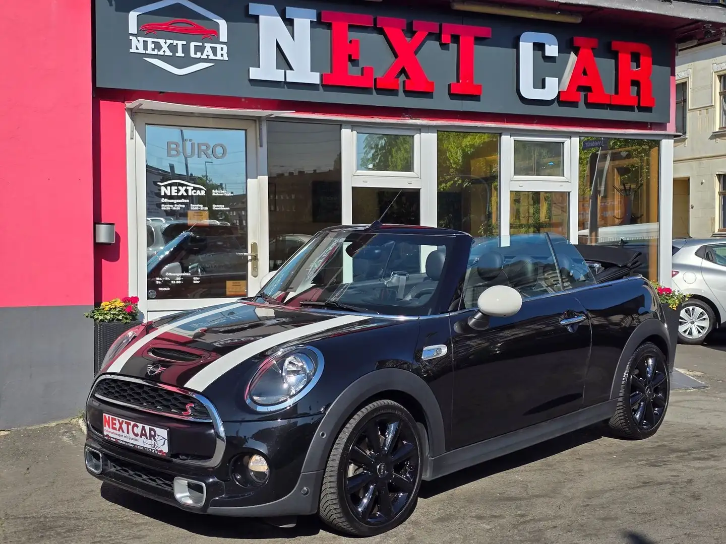 MINI Cooper SD Cabrio Cabrio Cooper SD|Aut.|Navi|Lede Černá - 2