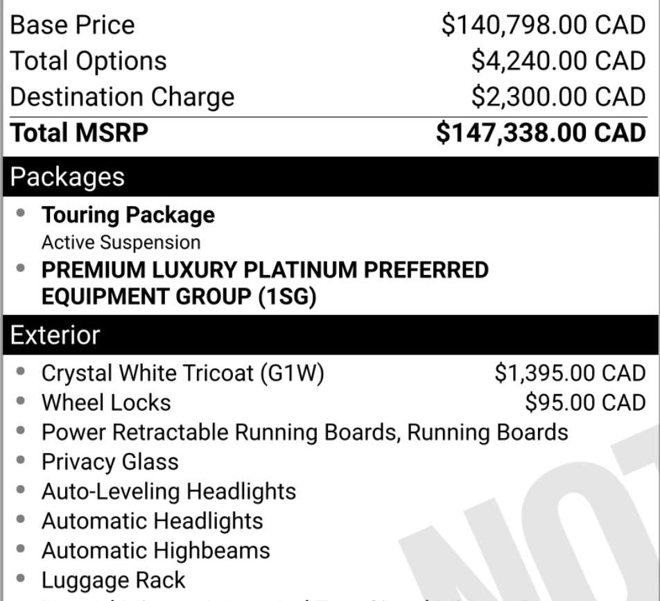 used 2023 Cadillac Escalade car, priced at $99,900
