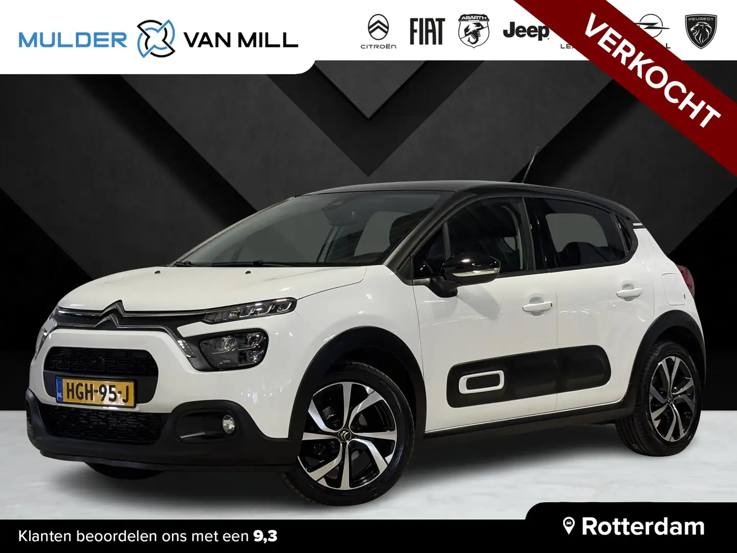 Citroen C3 5-deurs Shine Pack 1.2 Turbo 110pk EAT6 | NAVI | S Weiß - 1