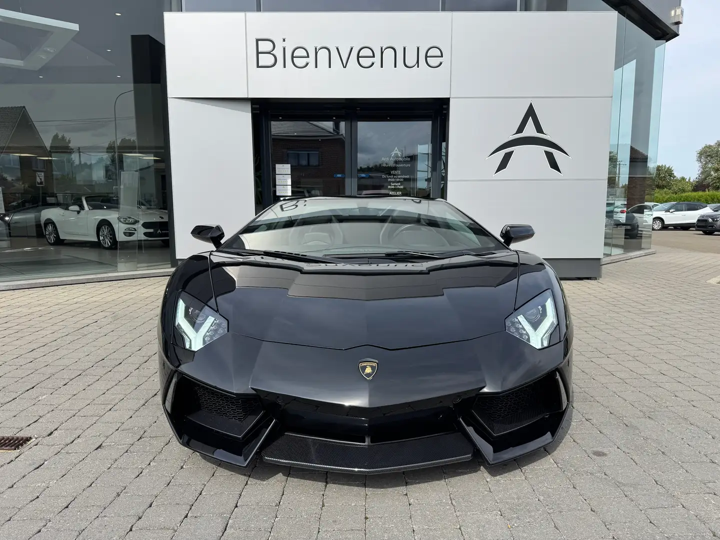 Lamborghini Aventador 6.5i V12 LP700-4*CARBON*LIFT*CAMERA AR*GPS*XENON* Fekete - 2