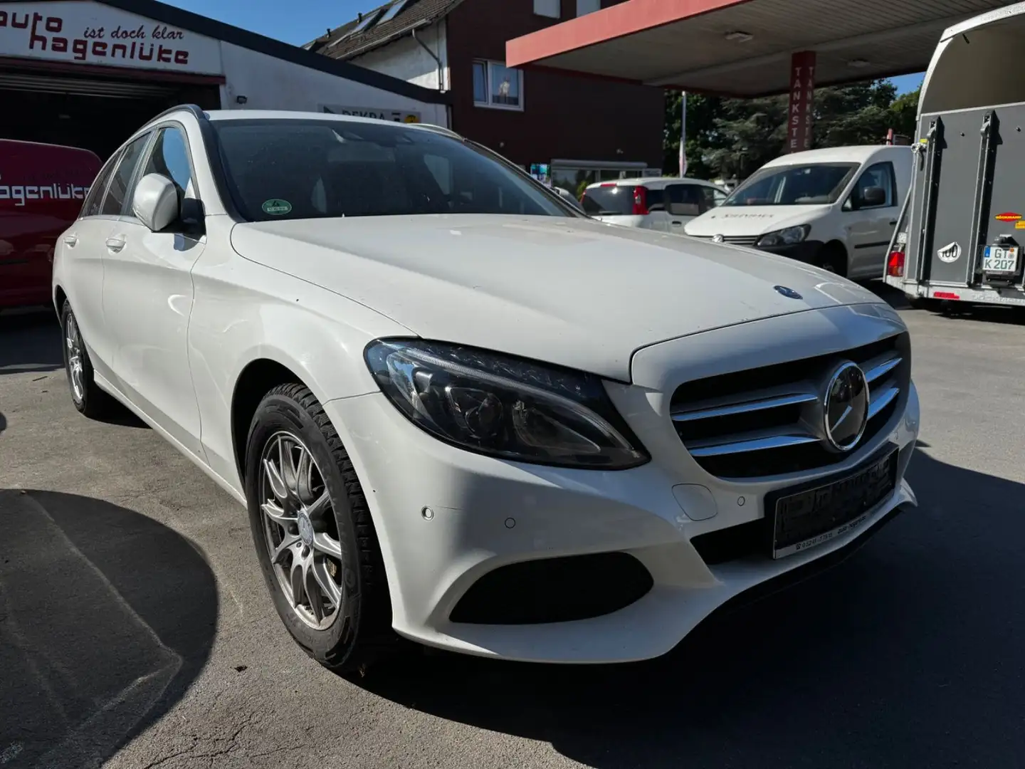 Mercedes-Benz C 220 T MOTORSCHADEN Weiß - 1