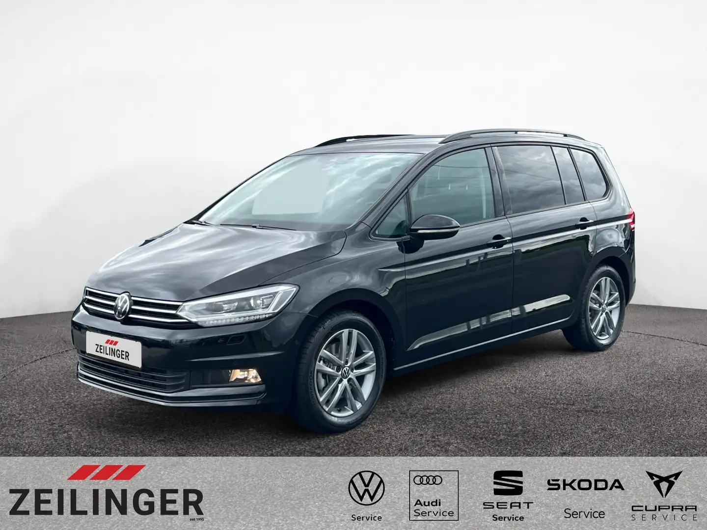 Volkswagen Touran Comfortline TSI DSG|7-S.|NAVI|eHECK|ACC Schwarz - 1