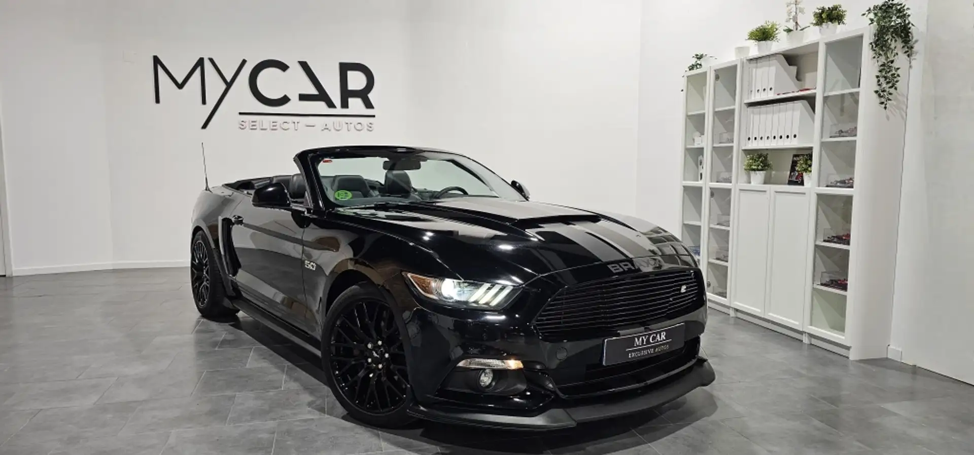 Ford Mustang Convertible 5.0 Ti-VCT GT Aut. Noir - 2