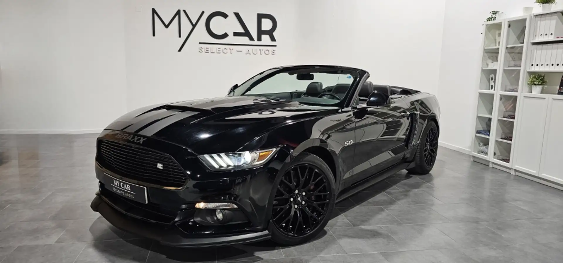 Ford Mustang Convertible 5.0 Ti-VCT GT Aut. Noir - 1
