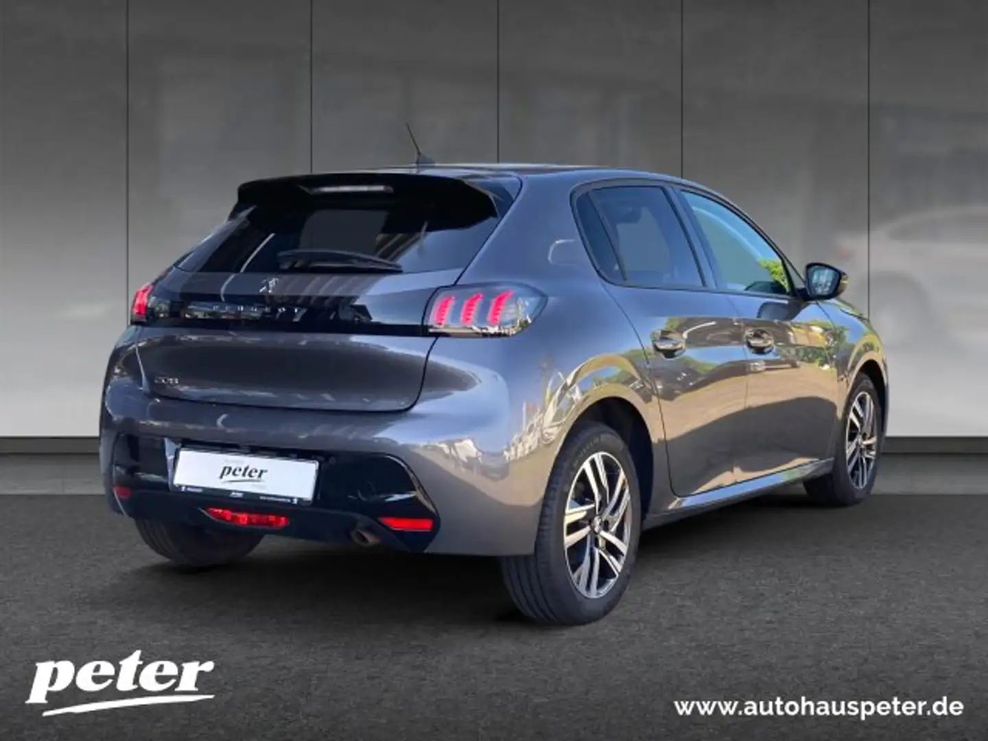 Peugeot 208 208 Allure Pack 100 +SHZ+Navi+Kamera+LED+Mirror+ Grijs - 2