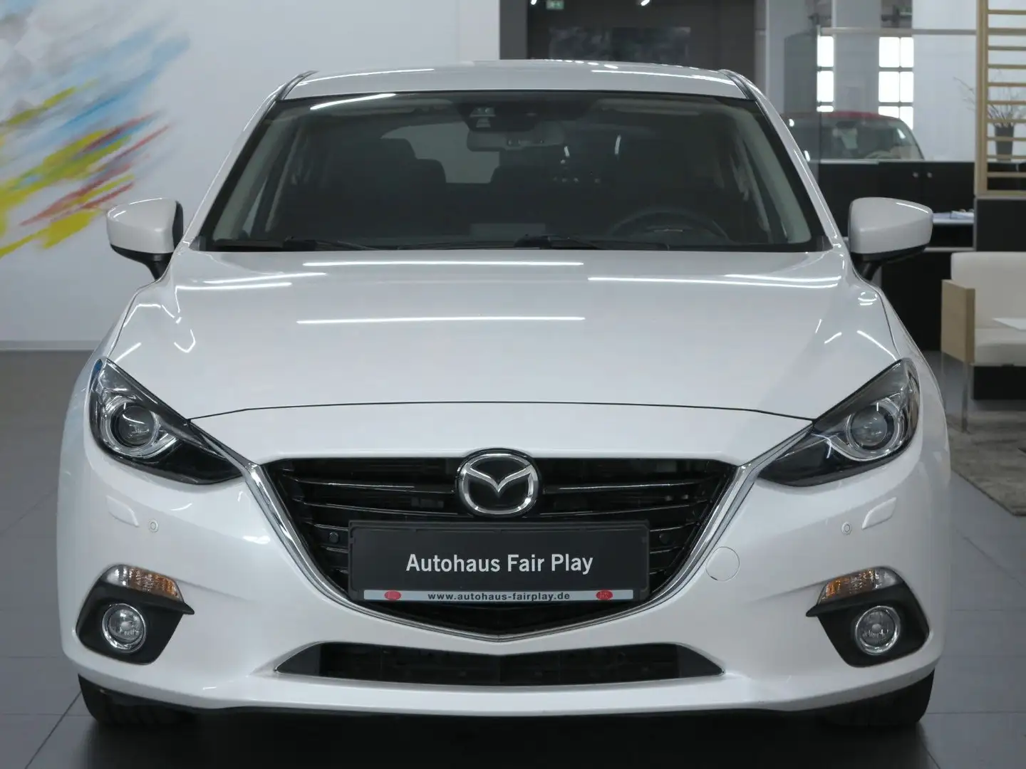 Mazda 3 Sports-Line/BOSE/HUD/1.HAND/UNFALLFREI ! White - 2
