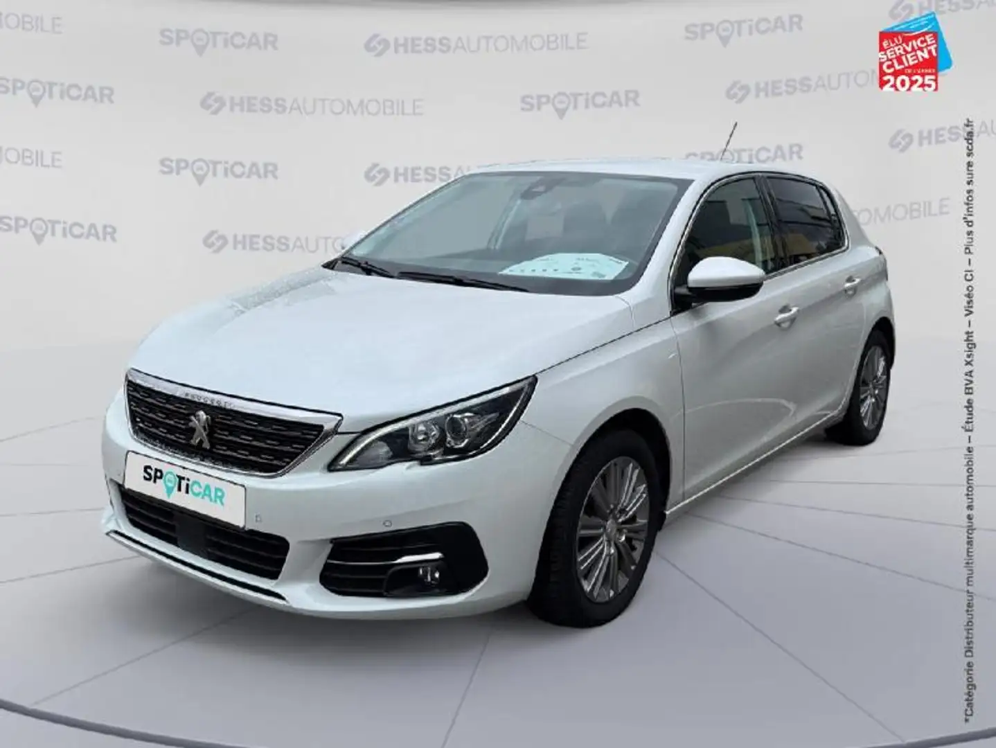 Peugeot 308 1.2 PureTech 130ch S/S Allure GPS Camera Carplay Blanc - 1