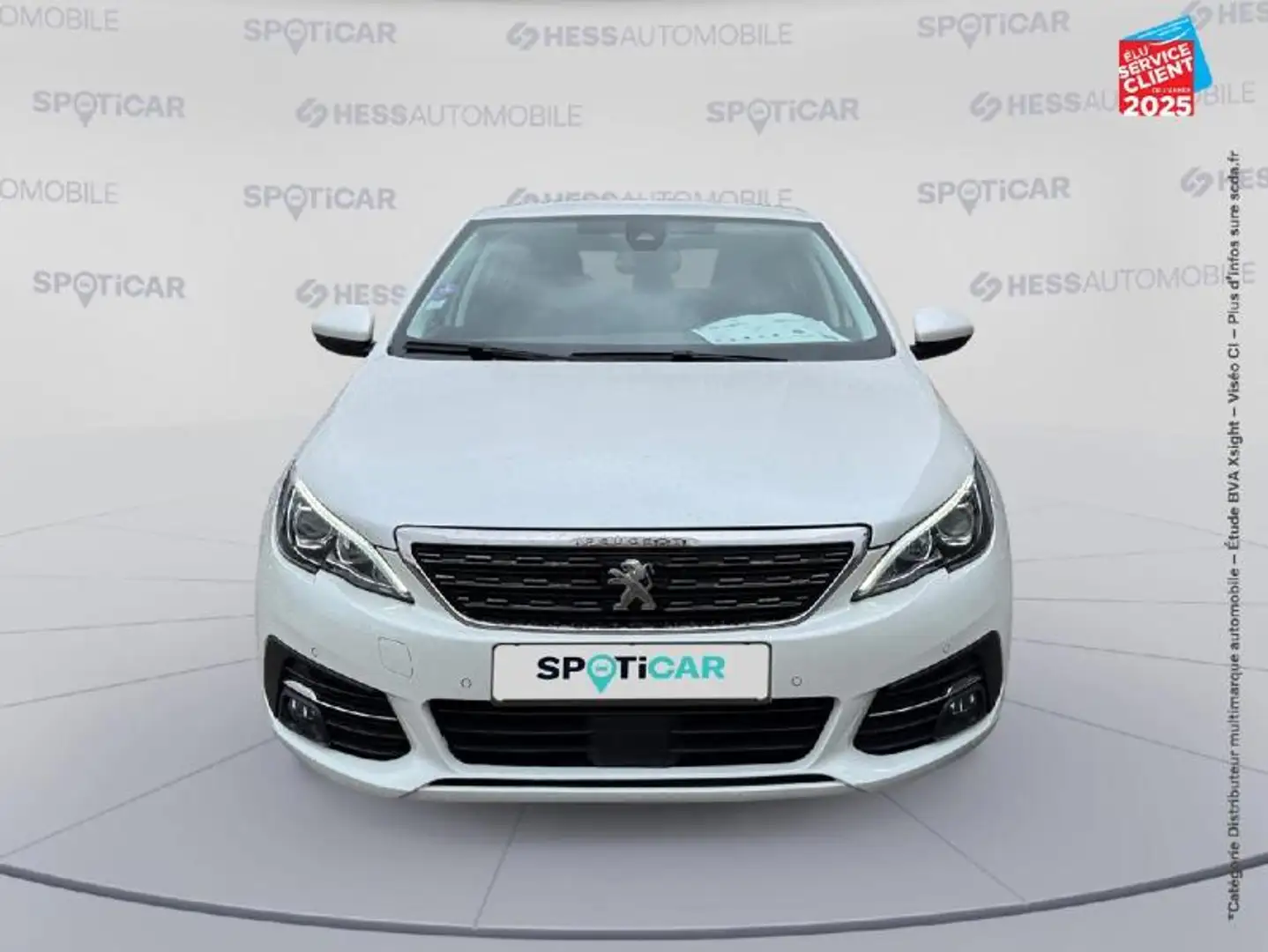 Peugeot 308 1.2 PureTech 130ch S/S Allure GPS Camera Carplay Blanc - 2