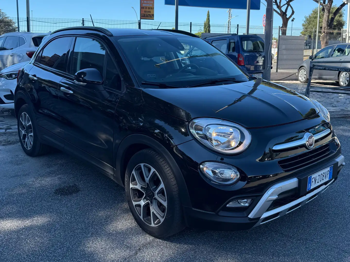 Fiat 500X 500 X 1.6 mjt Lounge 4x2 120cv dct my17 Nero - 2