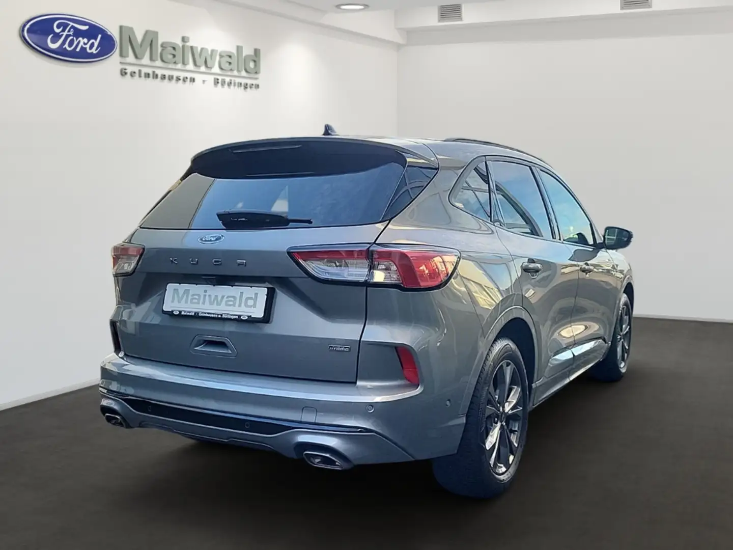 Ford Kuga Plug-In Hybrid ST-Line X AHK-klappbar El. Panodach Argent - 2