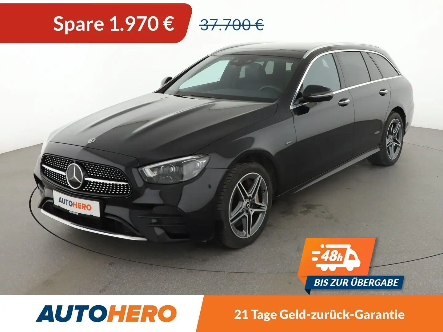 Mercedes-Benz E 300 E 300de T 4Matic AMG Line Aut. *LED*360°*NAVI* Noir - 1