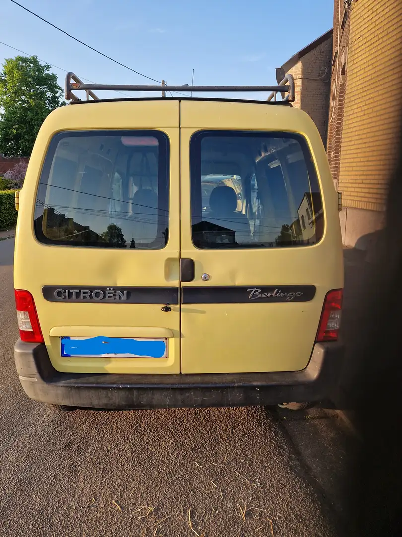 Citroen Berlingo Berlingo 1.6 HDi Tentation (Hayon-Achterklep) Žlutá - 2