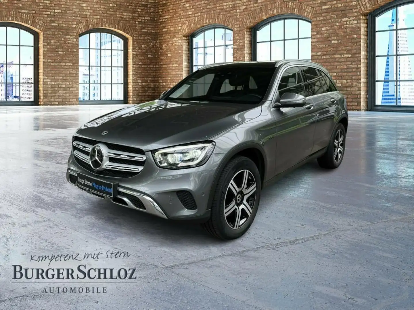 Mercedes-Benz GLC 300 e 4M Pano SpurH PDC SHZ elSitz LED AUT Grey - 1