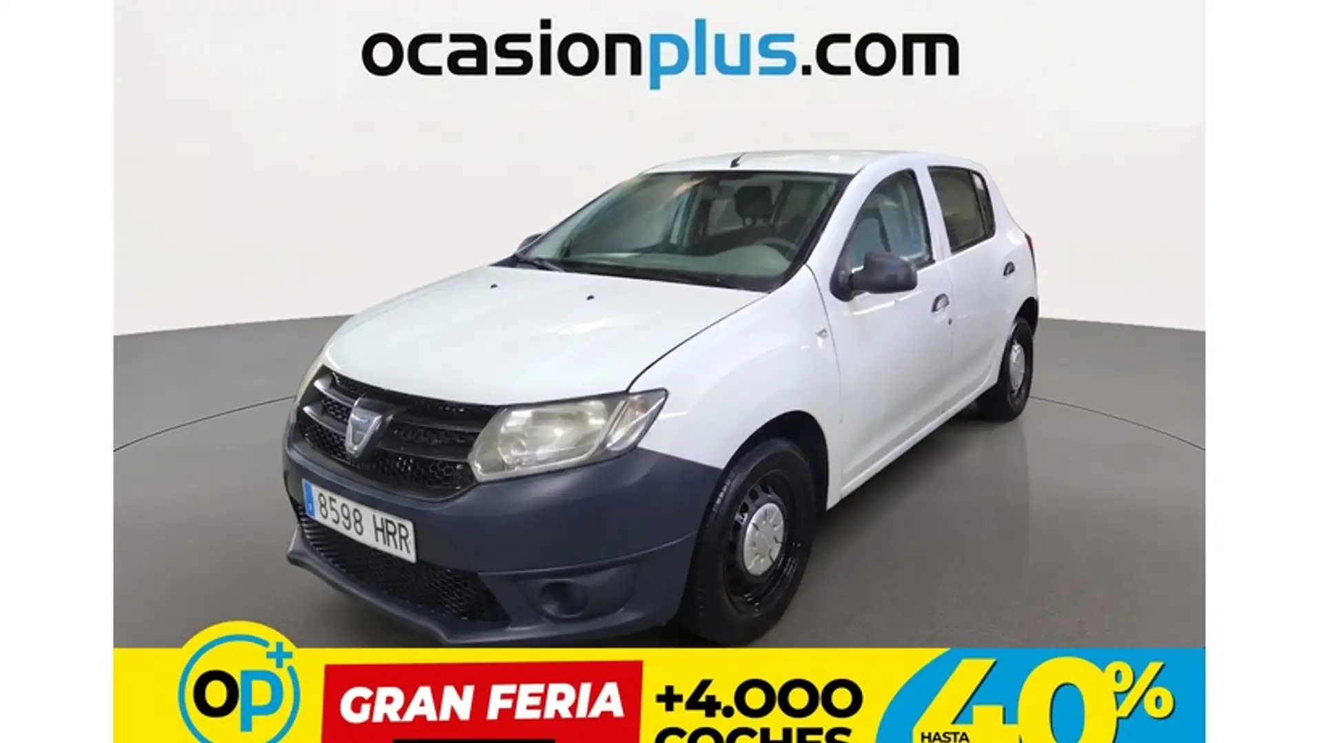Dacia Sandero 1.2 Base 75 Blanco - 1