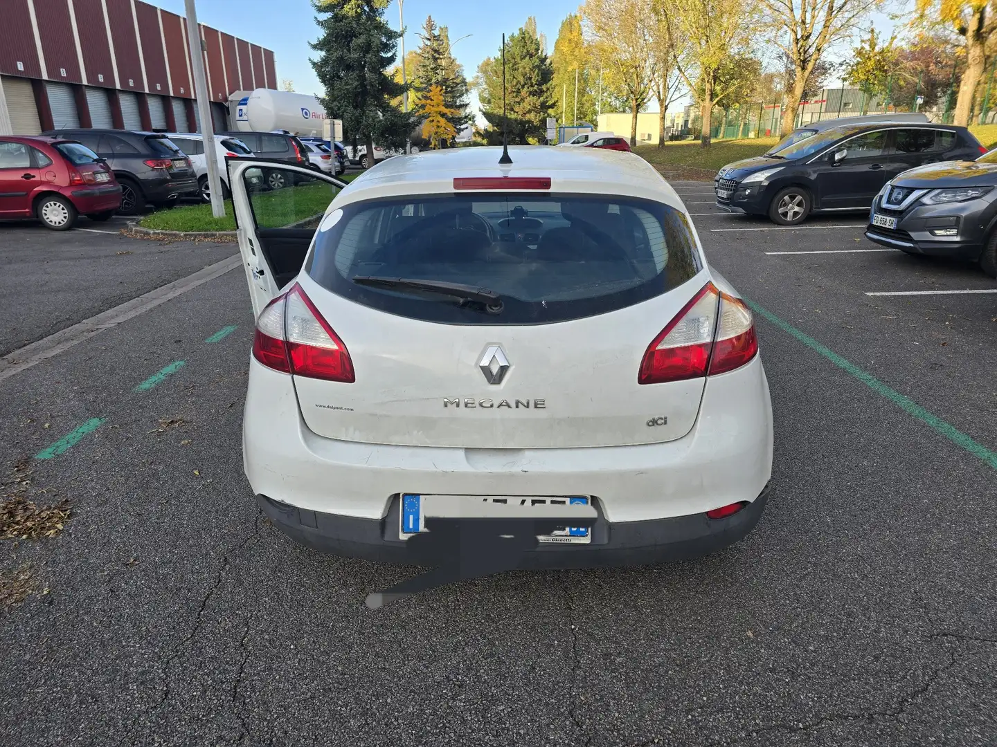 Renault Megane Mégane III dCi 110 FAP eco2 Dynamique Euro 5 Bianco - 2