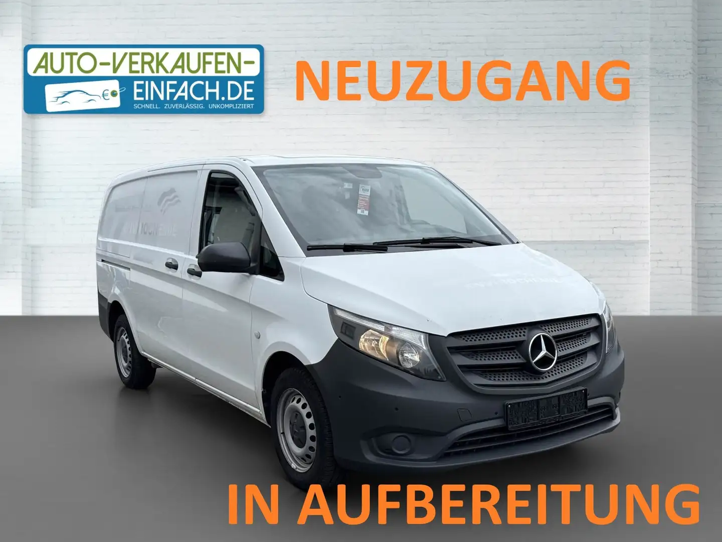 Mercedes-Benz Vito 116 CDI,Lang,1Hand,Klima,Navi,Temp,TÜV,Service Weiß - 1