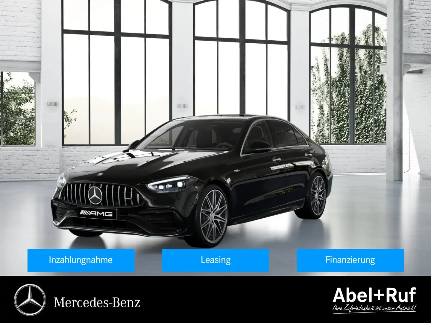 Mercedes-Benz C 43 AMG 4M DIGITAL+DISTRO+Burme+Memo+Pano+Ambi Schwarz - 1