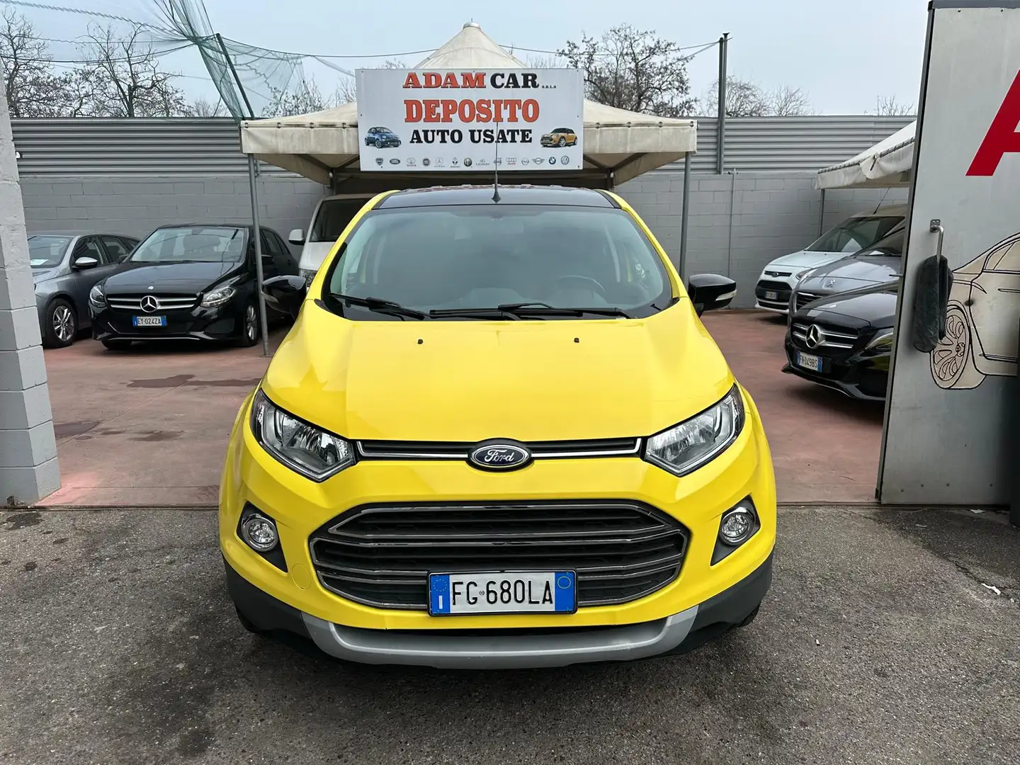 Ford EcoSport EcoSport 2014 1.5 tdci Business c/navi 95cv Gelb - 1