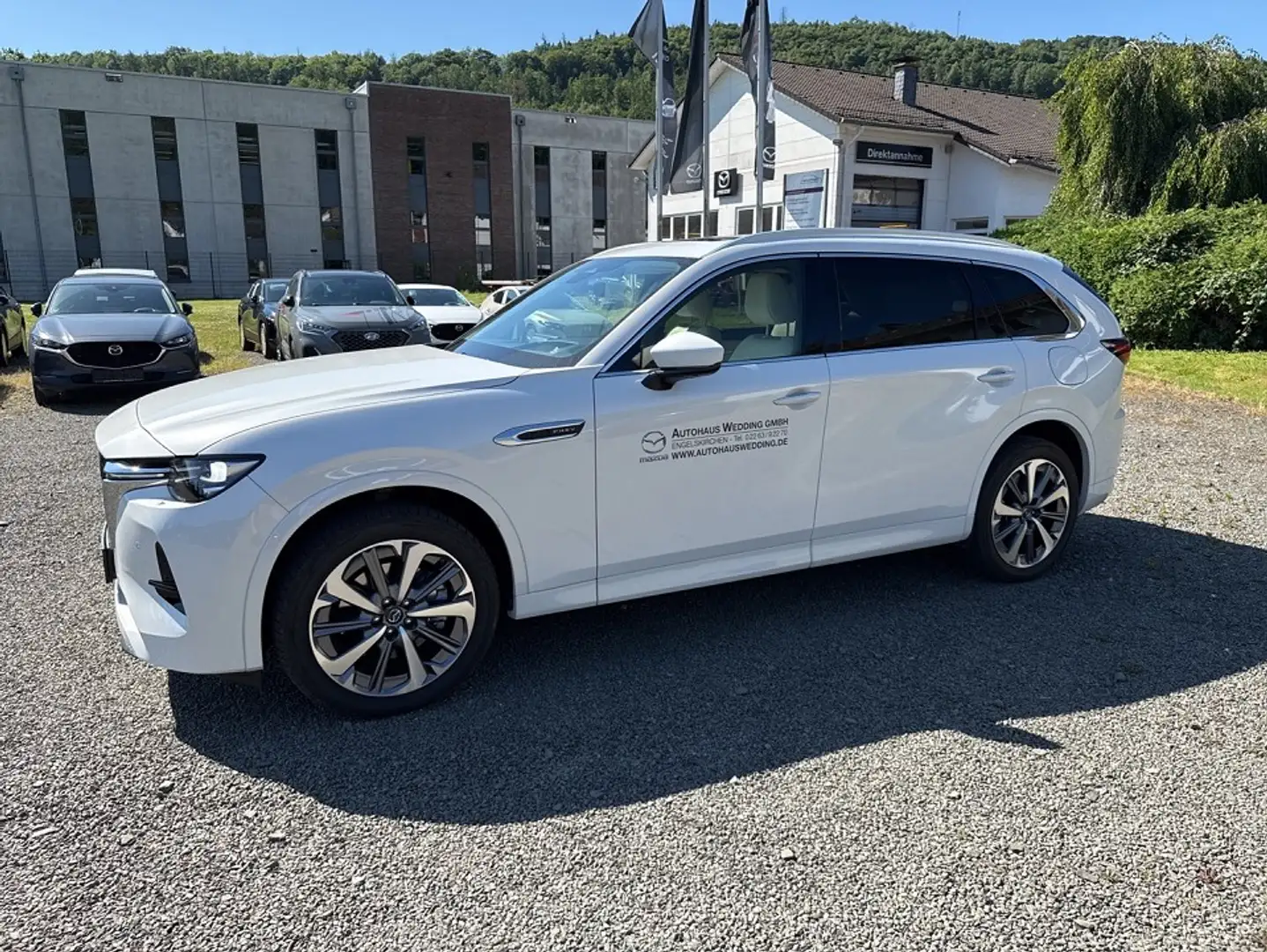 Mazda CX-80 2.5L e-SKYACTIV PHEV Takumi Plus Weiß - 2