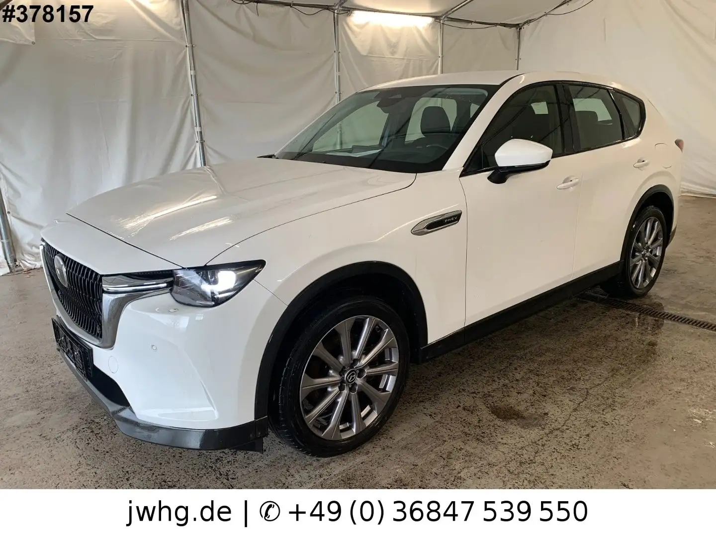 Mazda CX-60 Exclusive-Line Hybrid AWD LED ACC HeadUp Weiß - 1
