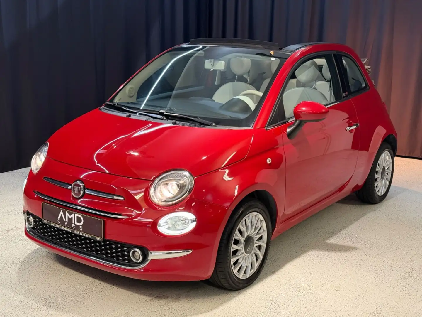 Fiat 500 500 Lounge*CABRIO*NAVI*AC Rouge - 1