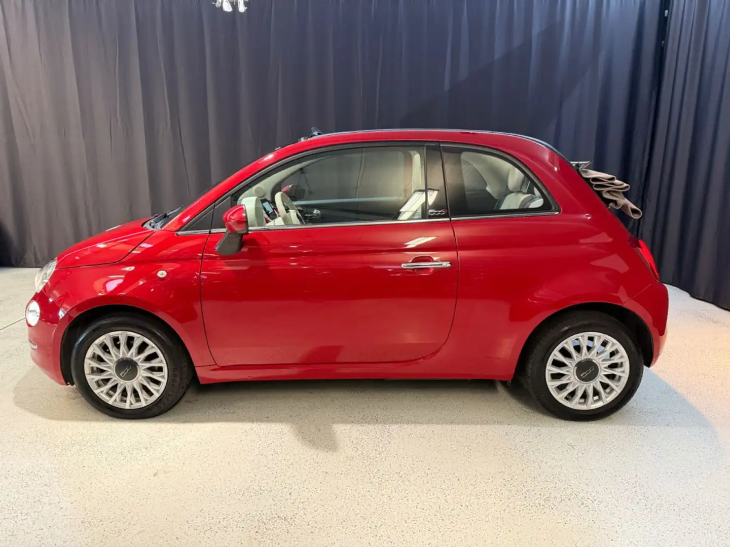 Fiat 500 500 Lounge*CABRIO*NAVI*AC Rouge - 2