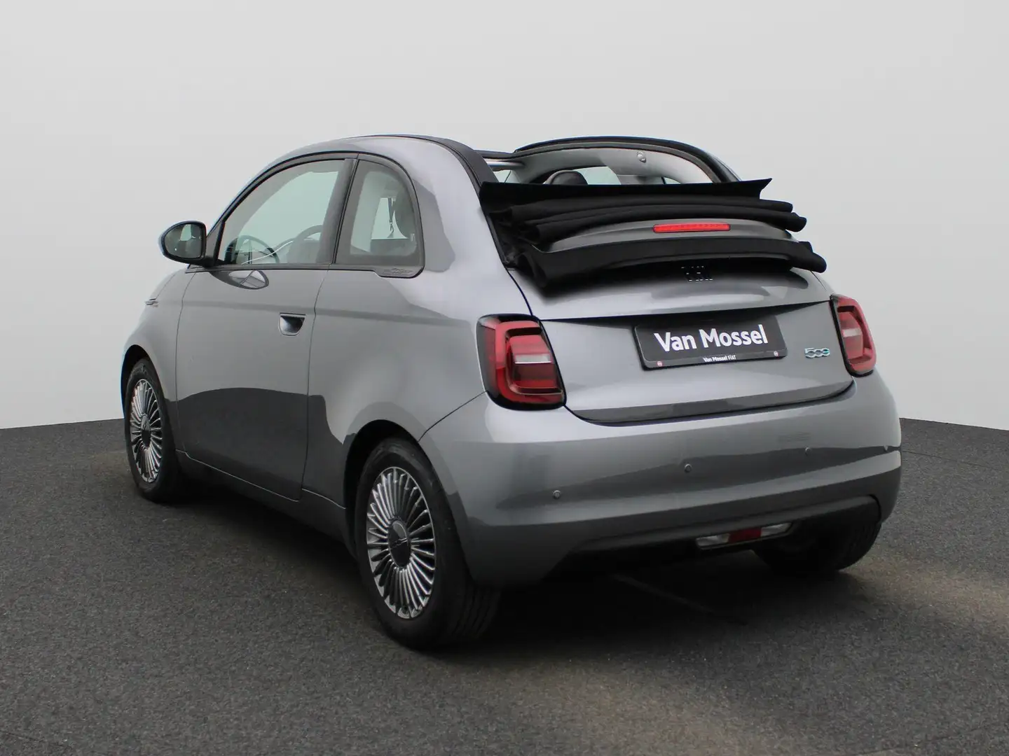 Fiat 500C 500e 42 kWh Icon AUTOMAAT | NAVIGATIE | LMV | PDC Gris - 2